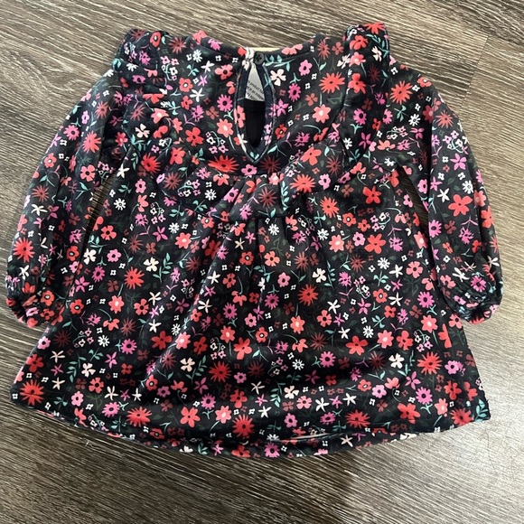 NWT - First Impressions - Floral Ruffled Dress - Picture 3 of 5